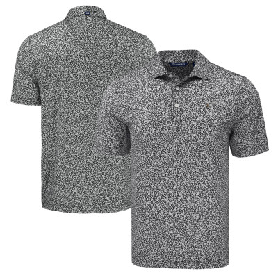 Поло Philadelphia Eagles Cutter & Buck Pike Eco Flora Print - Black