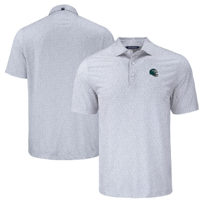 Поло Philadelphia Eagles Cutter & Buck Pike Eco Flora Print - Gray