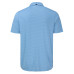 Поло Carolina Panthers Cutter & Buck Blue Forge Eco Fine Line Stripe