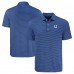 Indianapolis Colts Cutter & Buck Royal Forge Eco Fine Line Stripe Polo