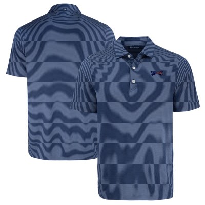 Поло Philadelphia Eagles Cutter & Buck Forge Eco Fine Line Stripe - Navy