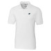Поло Carolina Panthers Cutter & Buck White Big & Tall Advantage Eco Pique DryTec Tri-Blend