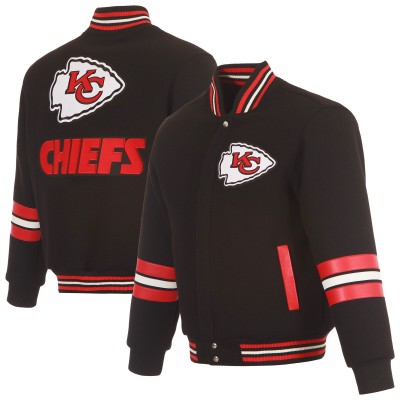 Куртка Kansas City Chiefs JH Design Varsity - Black