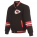 Куртка Kansas City Chiefs JH Design Varsity - Black