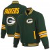 Куртка Green Bay Packers JH Design Green Varsity