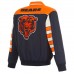 Куртка Chicago Bears JH Design Navy Classic Reversible