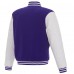 Кофта на молнии Minnesota Vikings JH Design Wool - Purple