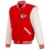 Kansas City Chiefs JH Design Red Wool Full-Zip Jacket