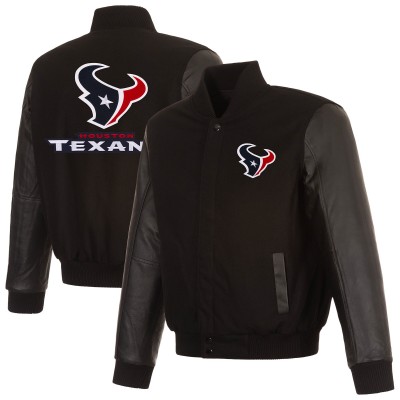 Куртка Houston Texans JH Design Black Wool