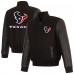 Куртка Houston Texans JH Design Black Wool
