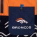 Кофта на короткой молнии Unisex Topo Designs x Denver Broncos Navy Scribble Mountain Vista