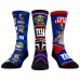 Unisex New York Giants Rock Em Socks 3-Pack Mandalorian Crew Socks