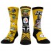 Три пары носков Pittsburgh Steelers Rock Em Socks Unisex Mandalorian Crew