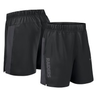 Las Vegas Raiders Nike Black Woven Victory Dri-FIT Shorts