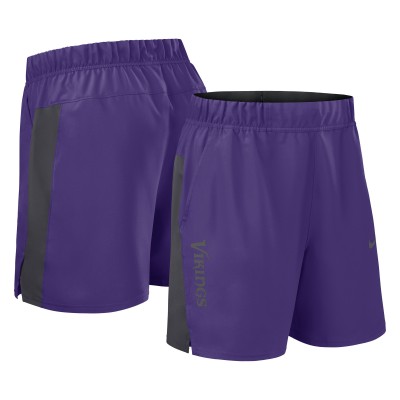 Minnesota Vikings Nike Purple Woven Victory Dri-FIT Shorts