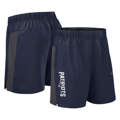 New England Patriots Nike Navy Woven Victory Dri-FIT Shorts