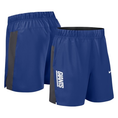 New York Giants Nike Royal Woven Victory Dri-FIT Shorts
