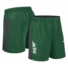 New York Jets Nike Green Woven Victory Dri-FIT Shorts New York Jets Nike Green Woven Victory Dri-FIT Shorts
