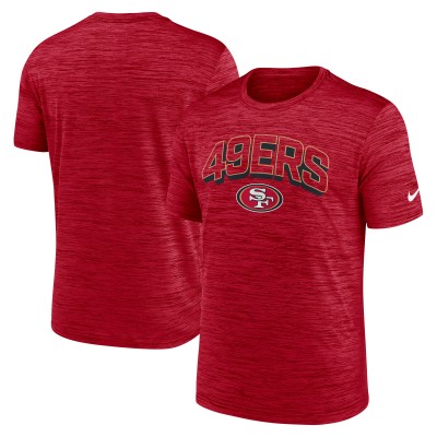 San Francisco 49ers Nike Scarlet Primetime Velocity Dri-FIT T-Shirt