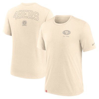 San Francisco 49ers Nike Cream Glory Tri-Blend T-Shirt