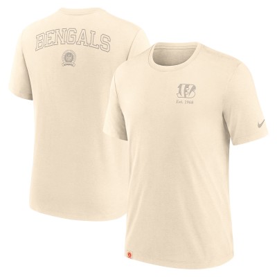 Cincinnati Bengals Nike Cream Glory Tri-Blend T-Shirt