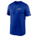 Футболка Buffalo Bills Nike Royal Sideline Legend Small Logo Dri-FIT