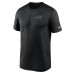Футболка Carolina Panthers Nike Black Sideline Legend Small Logo Dri-FIT