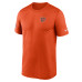 Футболка Chicago Bears Nike Orange Sideline Legend Small Logo Dri-FIT