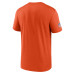 Футболка Chicago Bears Nike Orange Sideline Legend Small Logo Dri-FIT