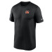 Футболка Cincinnati Bengals Nike Black Sideline Legend Small Logo Dri-FIT
