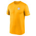 Футболка Pittsburgh Steelers Nike Gold Sideline Legend Small Logo Dri-FIT
