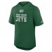 New York Jets Nike Green Lockup Tri-Blend Hoodie T-Shirt