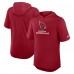 Arizona Cardinals Nike Cardinal Lockup Tri-Blend Hoodie T-Shirt