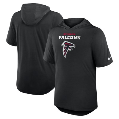 Толстовка Футболка Atlanta Falcons Nike Black Lockup Tri-Blend