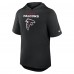 Толстовка Футболка Atlanta Falcons Nike Black Lockup Tri-Blend