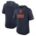 Футболка с капюшоном Chicago Bears Nike Navy Lockup Tri-Blend Футболка с капюшоном Chicago Bears Nike Navy Lockup Tri-Blend
