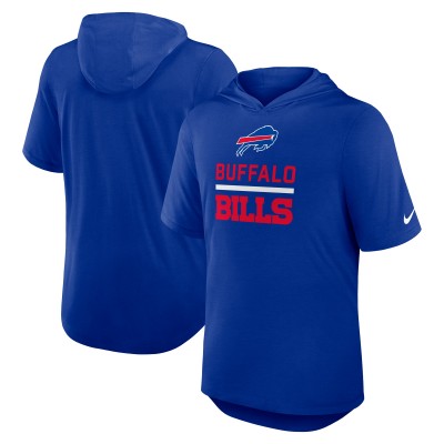 Толстовка Футболка Buffalo Bills Nike Royal Lockup Tri-Blend