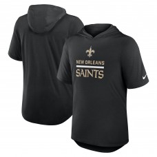 Толстовка Футболка New Orleans Saints Nike Black Lockup Tri-Blend