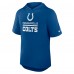 Indianapolis Colts Nike Royal Lockup Tri-Blend Hoodie T-Shirt