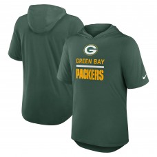 Толстовка Футболка Green Bay Packers Nike Green Lockup Tri-Blend