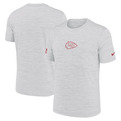 Футболка Kansas City Chiefs Nike Ash Sideline Velocity Dri-FIT