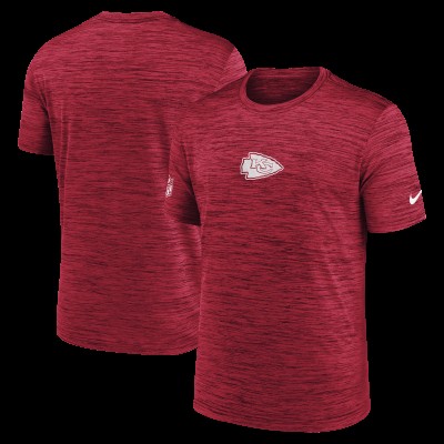 Футболка Kansas City Chiefs Nike Red Sideline Velocity Dri-FIT