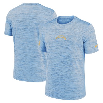 Футболка Los Angeles Chargers Nike Powder Blue Sideline Velocity Dri-FIT