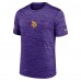 Футболка Minnesota Vikings Nike Purple Sideline Velocity Dri-FIT