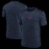 Футболка New England Patriots Nike Navy Sideline Velocity Dri-FIT