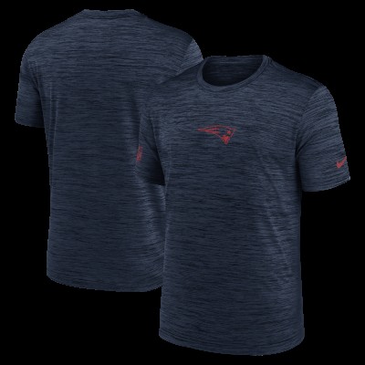 Футболка New England Patriots Nike Navy Sideline Velocity Dri-FIT