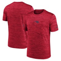 Футболка New England Patriots Nike Red Sideline Velocity Dri-FIT