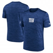 Футболка New York Giants Nike Royal Sideline Velocity Dri-FIT