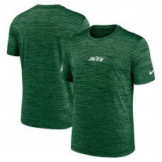 New York Jets Nike Green Sideline Velocity Dri-FIT T-Shirt New York Jets Nike Green Sideline Velocity Dri-FIT T-Shirt