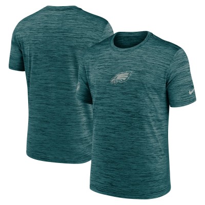 Футболка Philadelphia Eagles Nike Midnight Green Sideline Velocity Dri-FIT